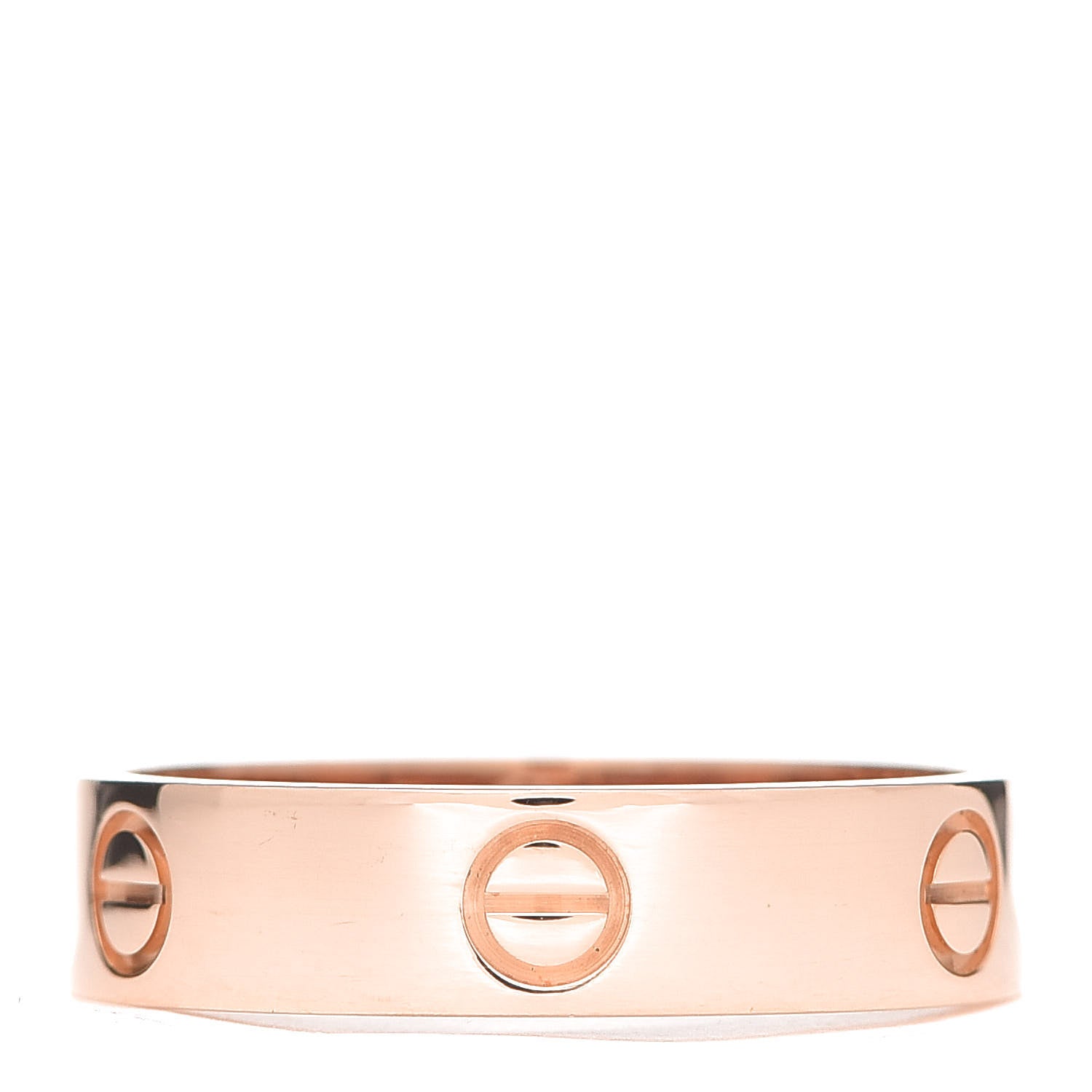 Cartier 18K Pink Gold 5.5mm LOVE Ring 65 11 3 of 4