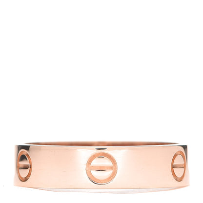 Cartier 18K Pink Gold 5.5mm LOVE Ring 65 11 3 of 4