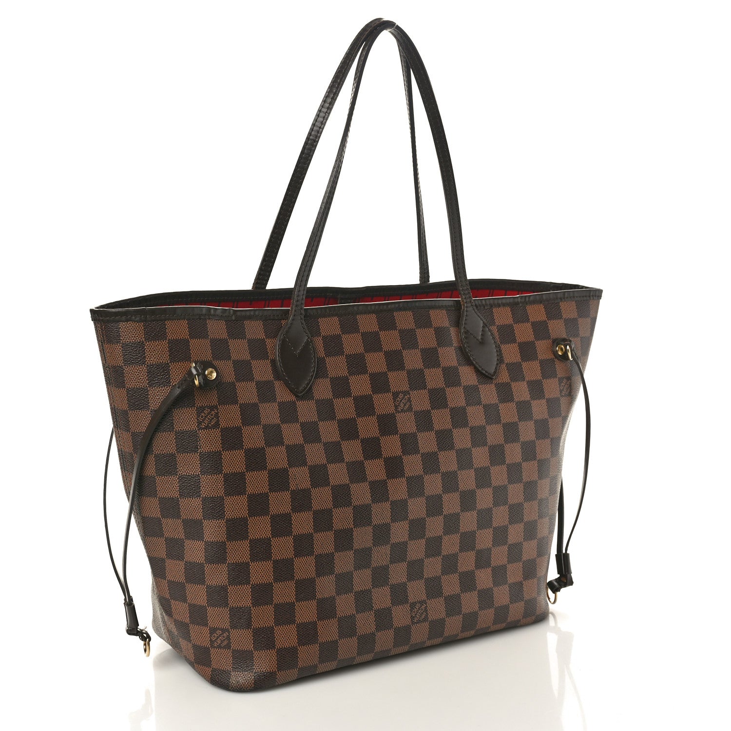 Louis Vuitton Damier Ebene Neverfull MM 3 of 12