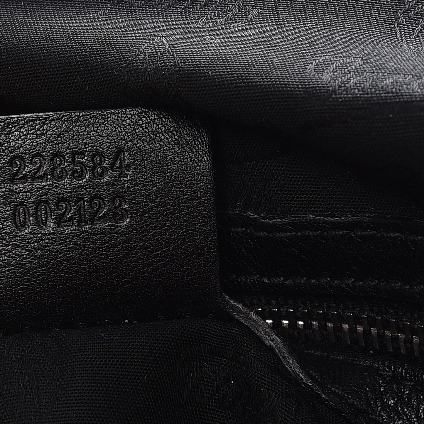 Guccissima Icon Bit Shoulder Bag Black