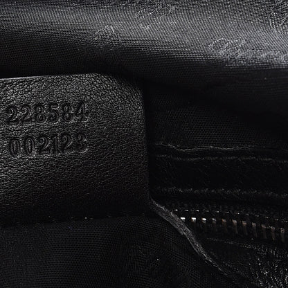 Gucci Guccissima Icon Bit Shoulder Bag Black 8 of 9