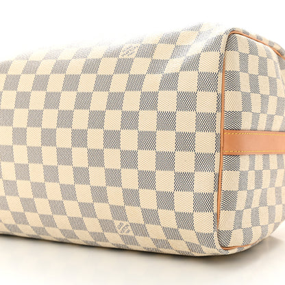 Louis Vuitton LOUIS VUITTON Damier Azur Speedy Bandouliere 35 10 of 13