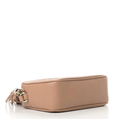Gucci Pebbled Calfskin Small Soho Disco Bag Camelia 4 of 11