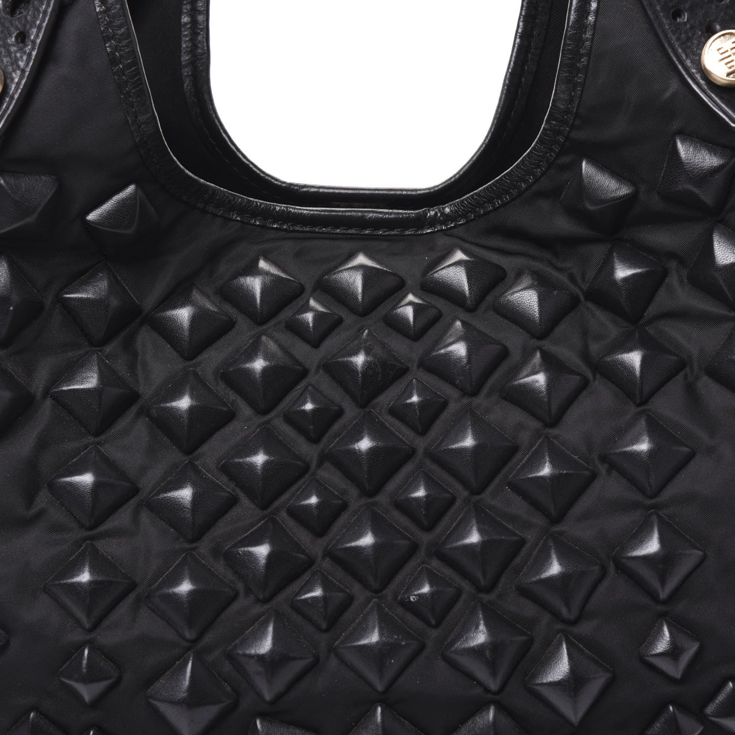 Givenchy Nylon Studded Shoulder Bag Black 10 of 10