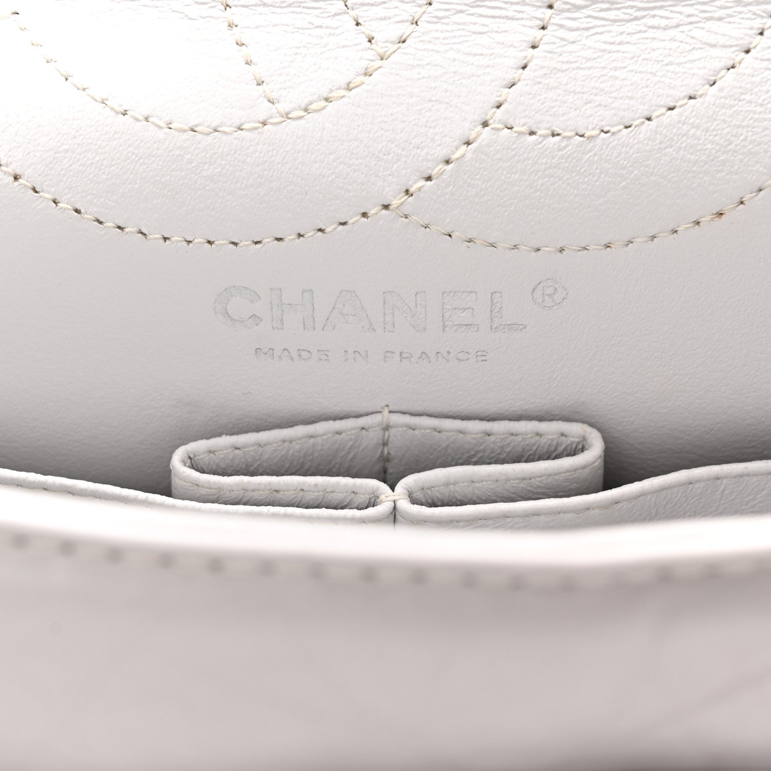 Chanel Aged Calfskin 2.55 Reissue 226 Flap White 6 of 11