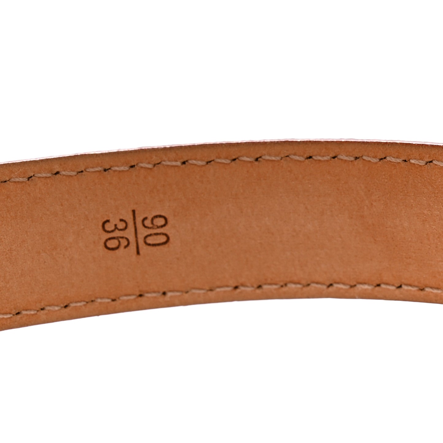 Monogram Multicolor Belt 90 36 White