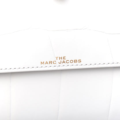 Marc Jacobs Calfskin Crocodile Embossed Uptown Shoulder Bag White 6 of 8