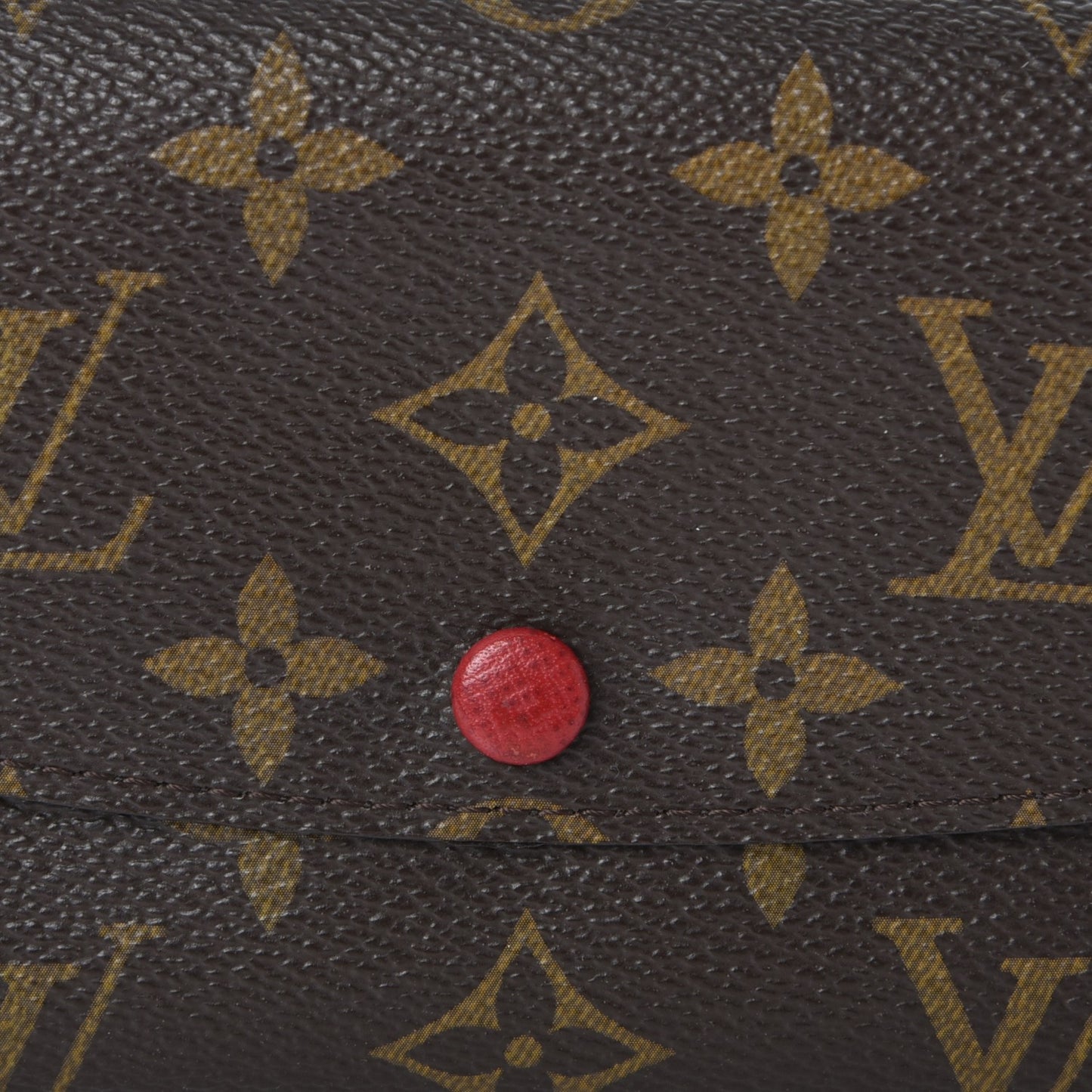 Monogram Emilie Wallet Rouge