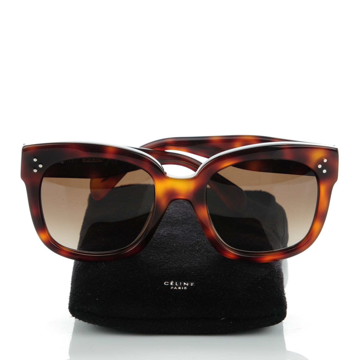 Celine Audrey Sunglasses CL41805/S Havana 5 of 5