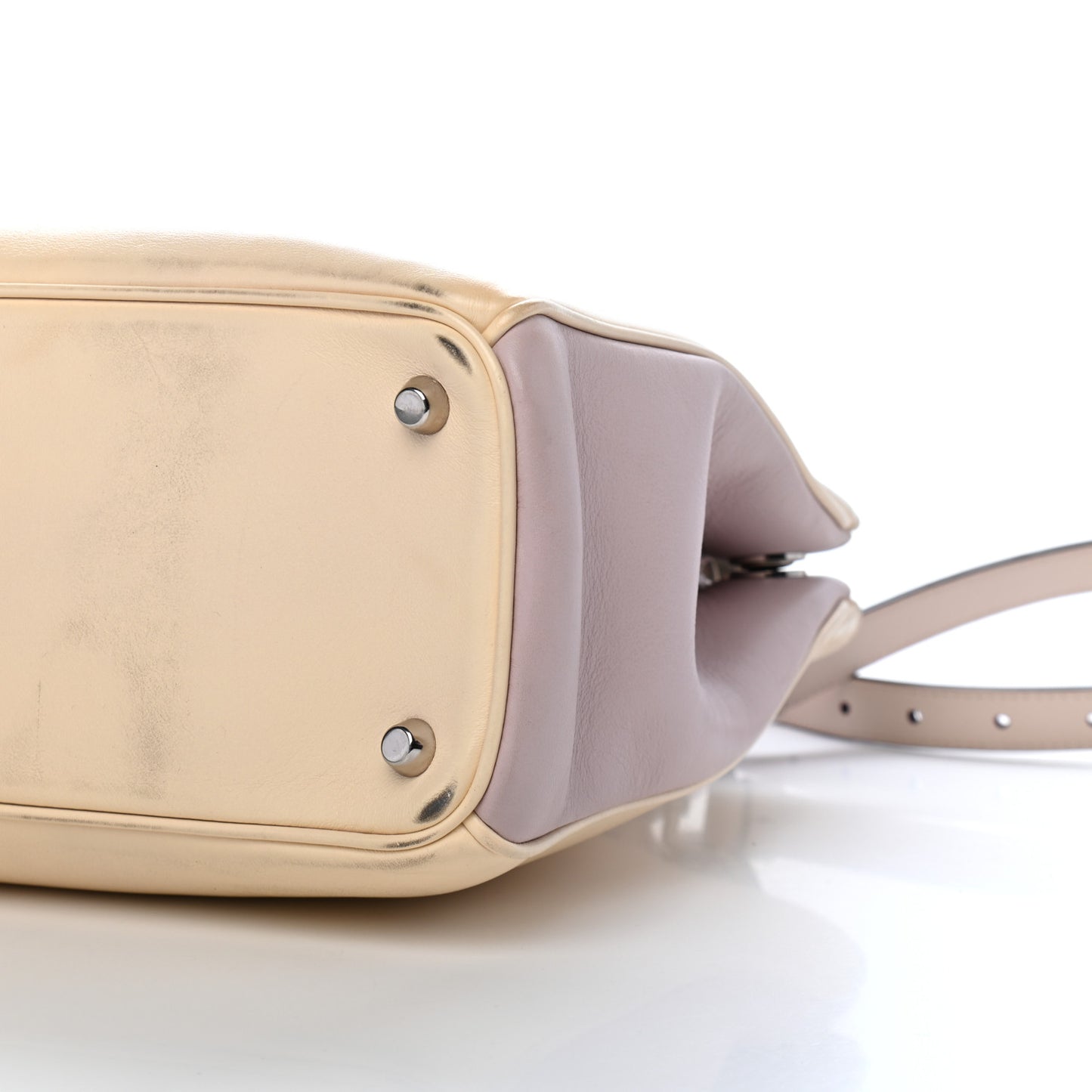 Smooth Calfskin Medium Diorissimo Tote Beige Pink