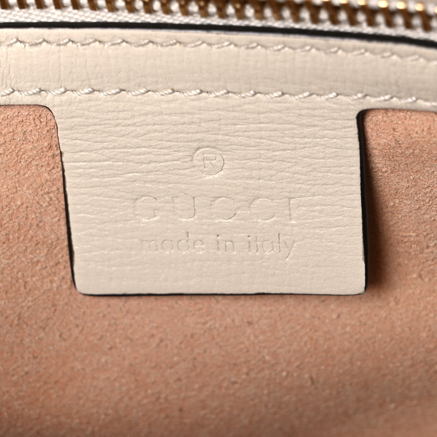 Gucci GG Supreme Monogram Small Horsebit 1955 Shoulder Bag Beige Mystic White 6 of 10