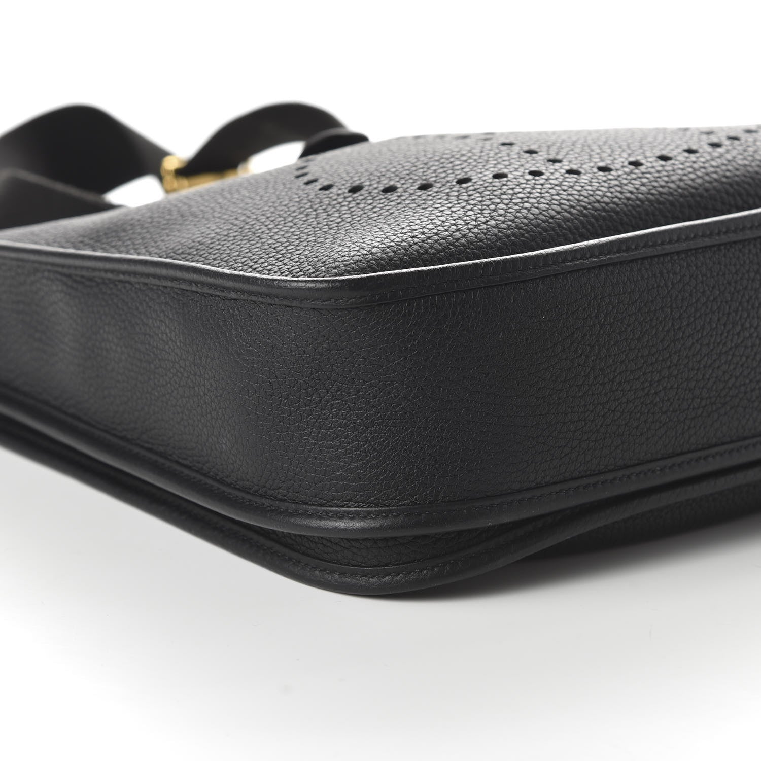 Hermes Taurillon Clemence Evelyne III PM Black 6 of 9