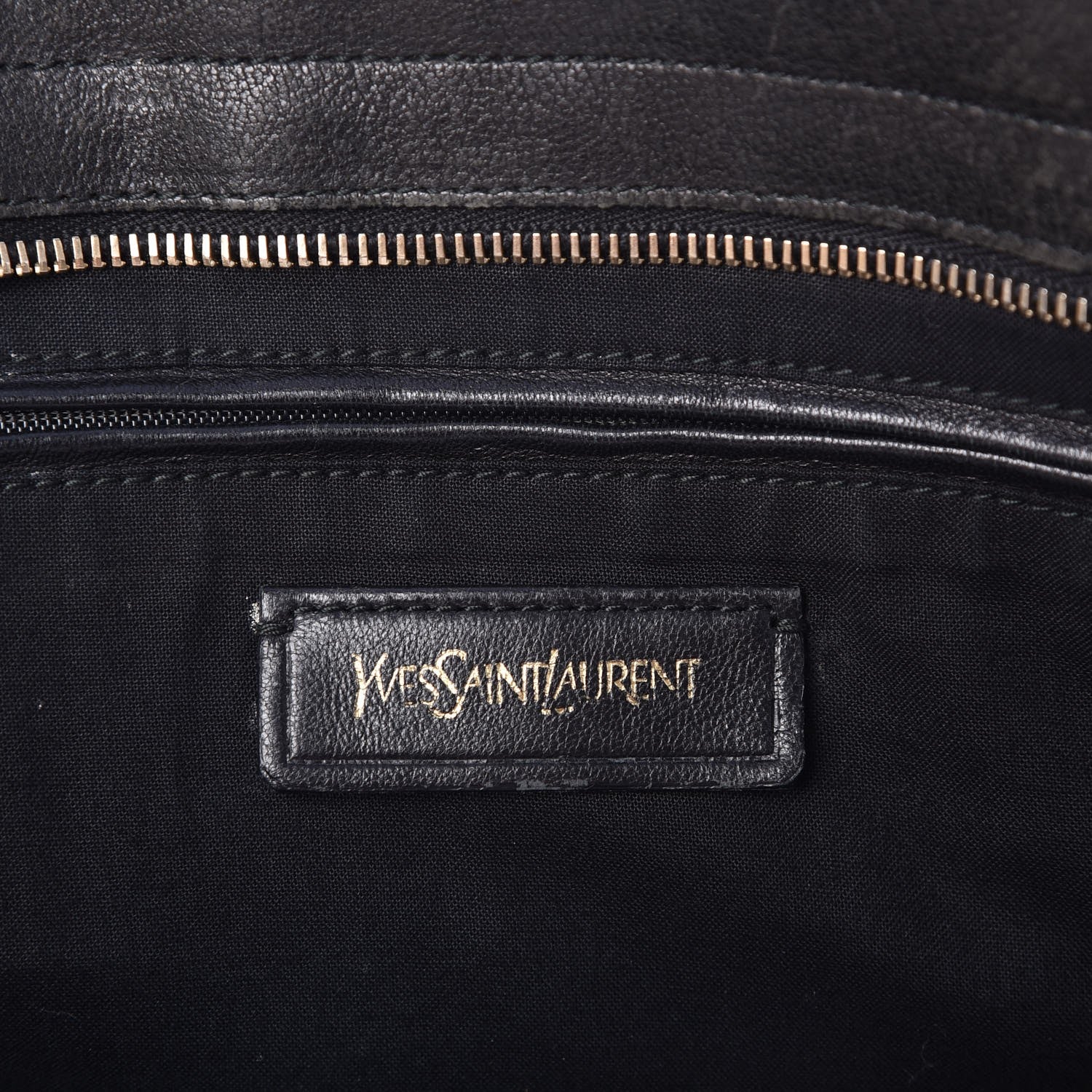 Saint Laurent Sheepskin Large Cabas ChYc Black 10 of 19