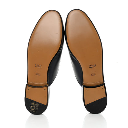 Gucci Malaga Kid Womens Princetown Slippers 37.5 Blue 5 of 9