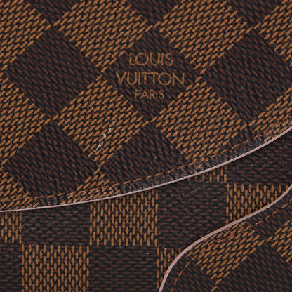 Louis Vuitton Damier Ebene Caissa Wallet Rose Ballerine 8 of 8