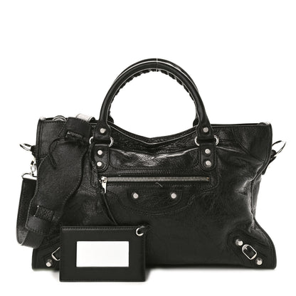 Balenciaga Agneau Giant 12 Silver Hardware City Black 1 of 10