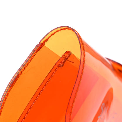 Hermes Vinyl Souvenir De L'Exposition Kelly Orange 14 of 15
