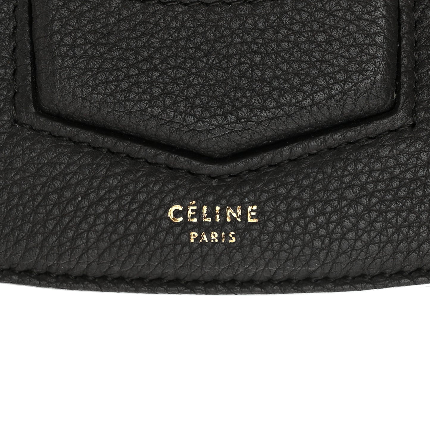 Grained Calfskin Small Trotteur Black