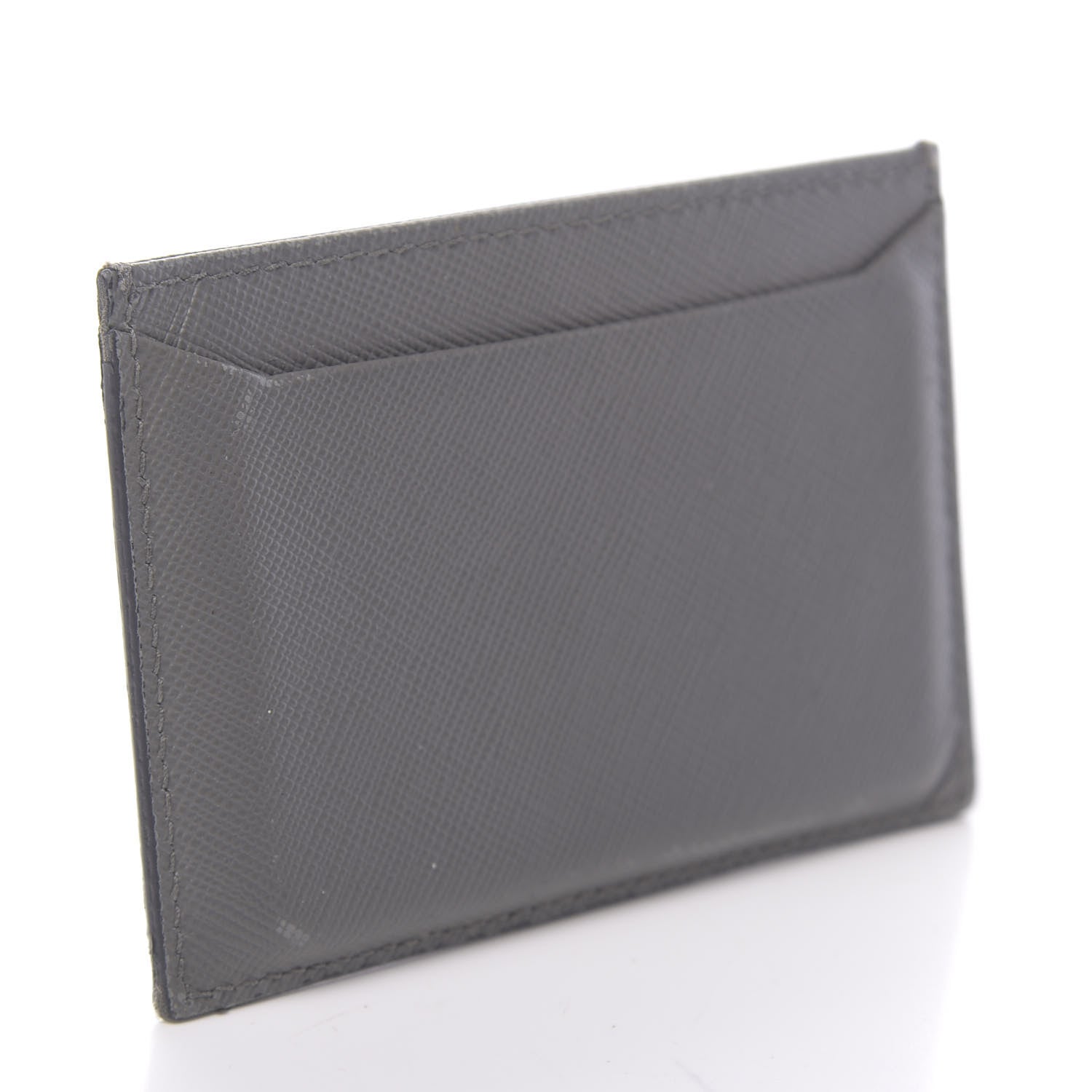 Prada Saffiano Card Holder Marmo 3 of 9