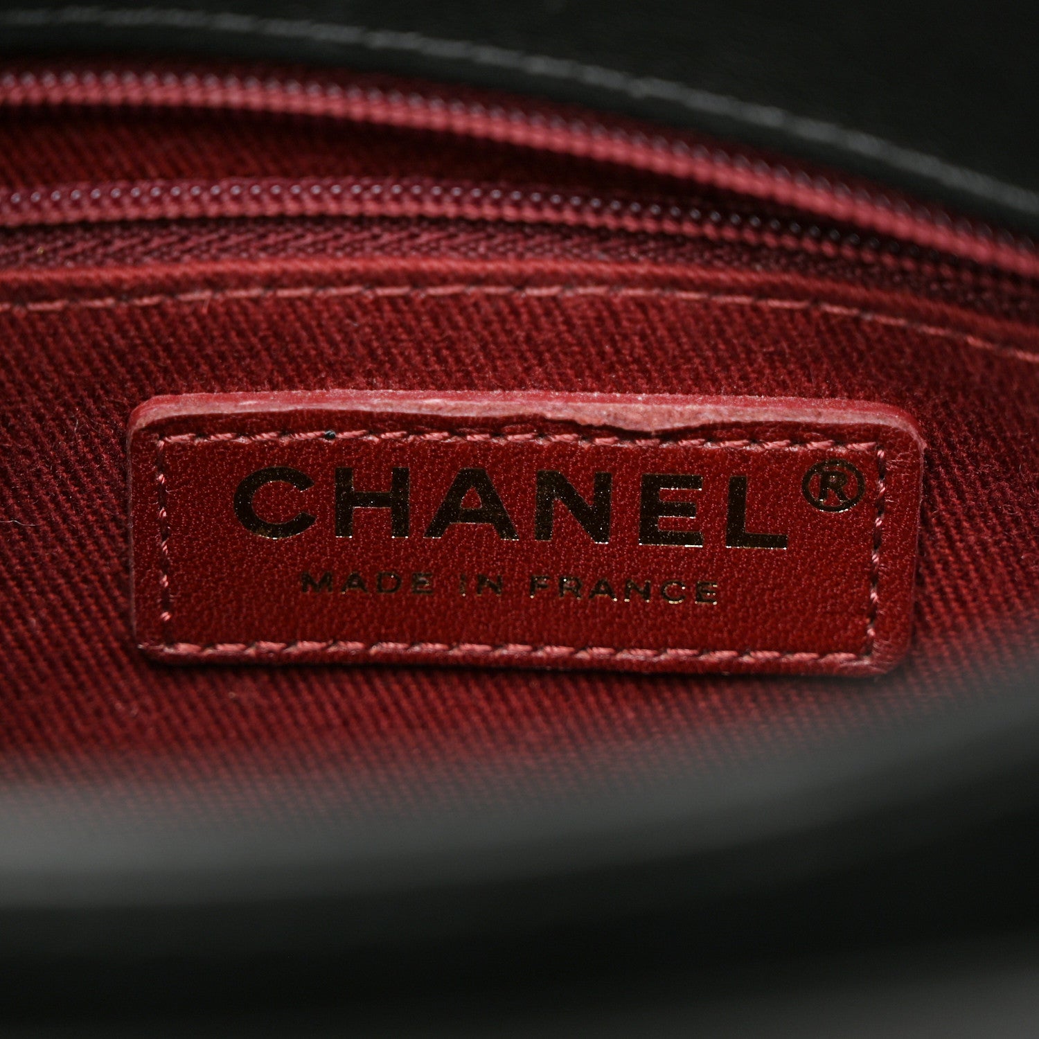 Chanel Calfskin Quilted Side Chain Compartment Flap Black 6 of 10