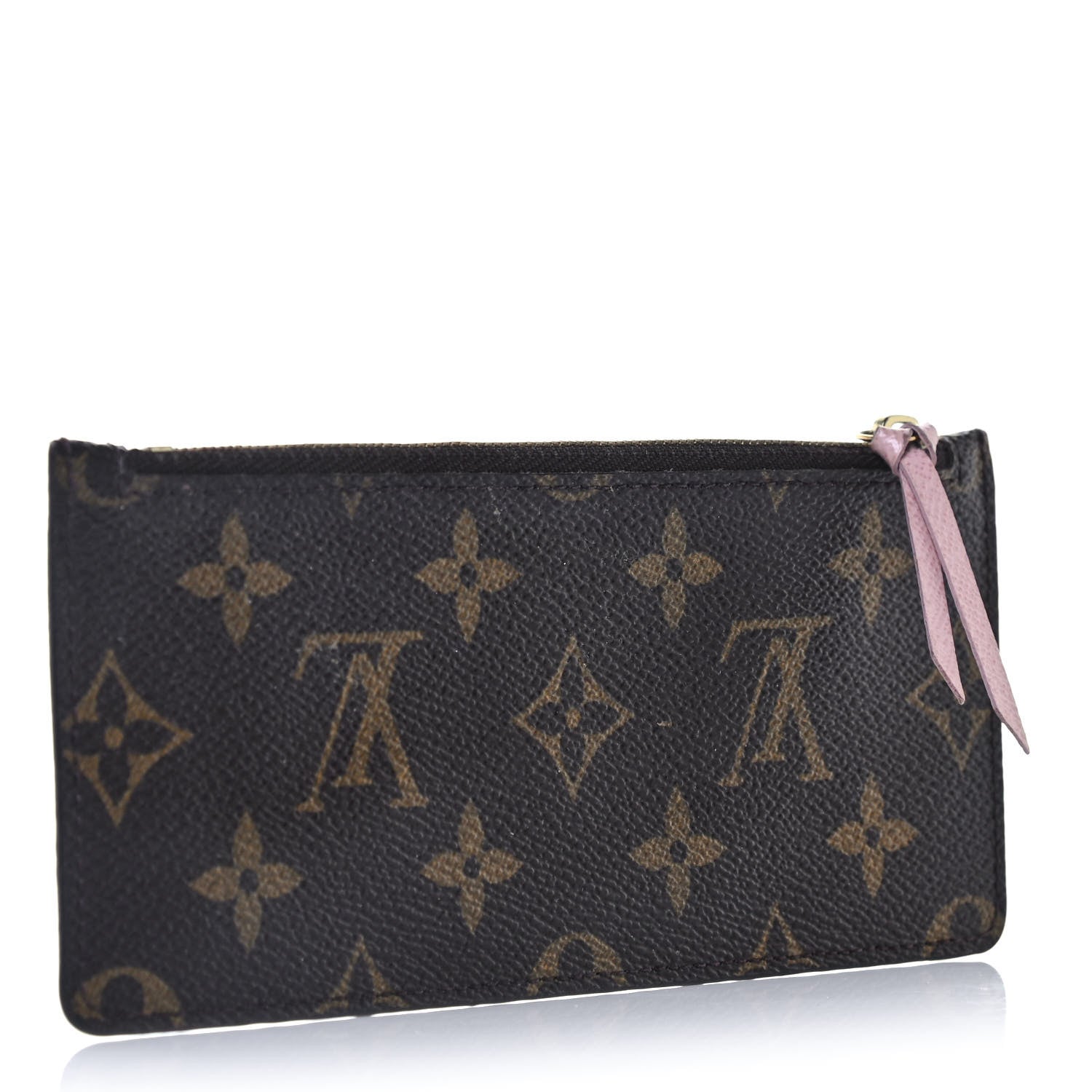 Louis Vuitton Monogram Josephine Wallet Zippered Insert Rose Ballerine 3 of 7