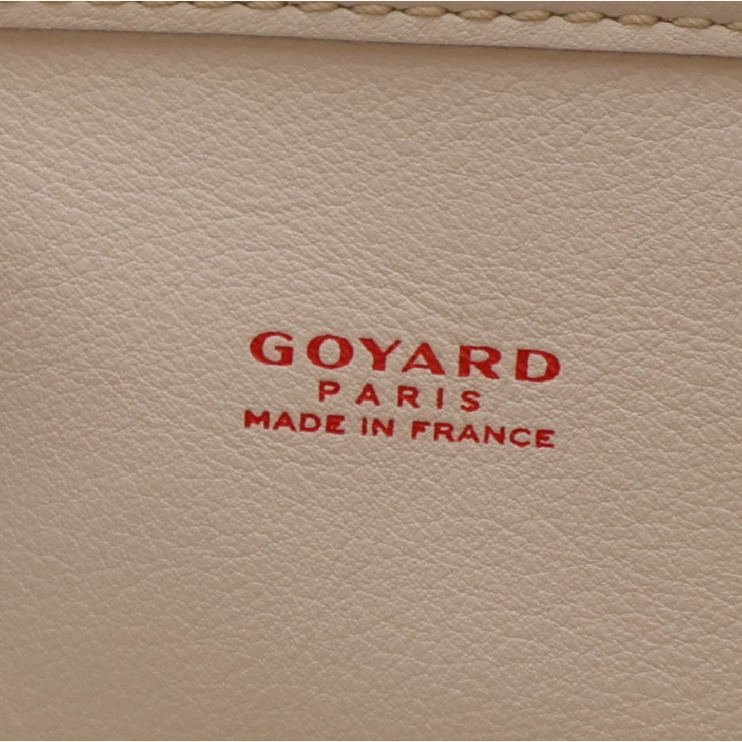 Goyardine Reversible Mini Anjou White