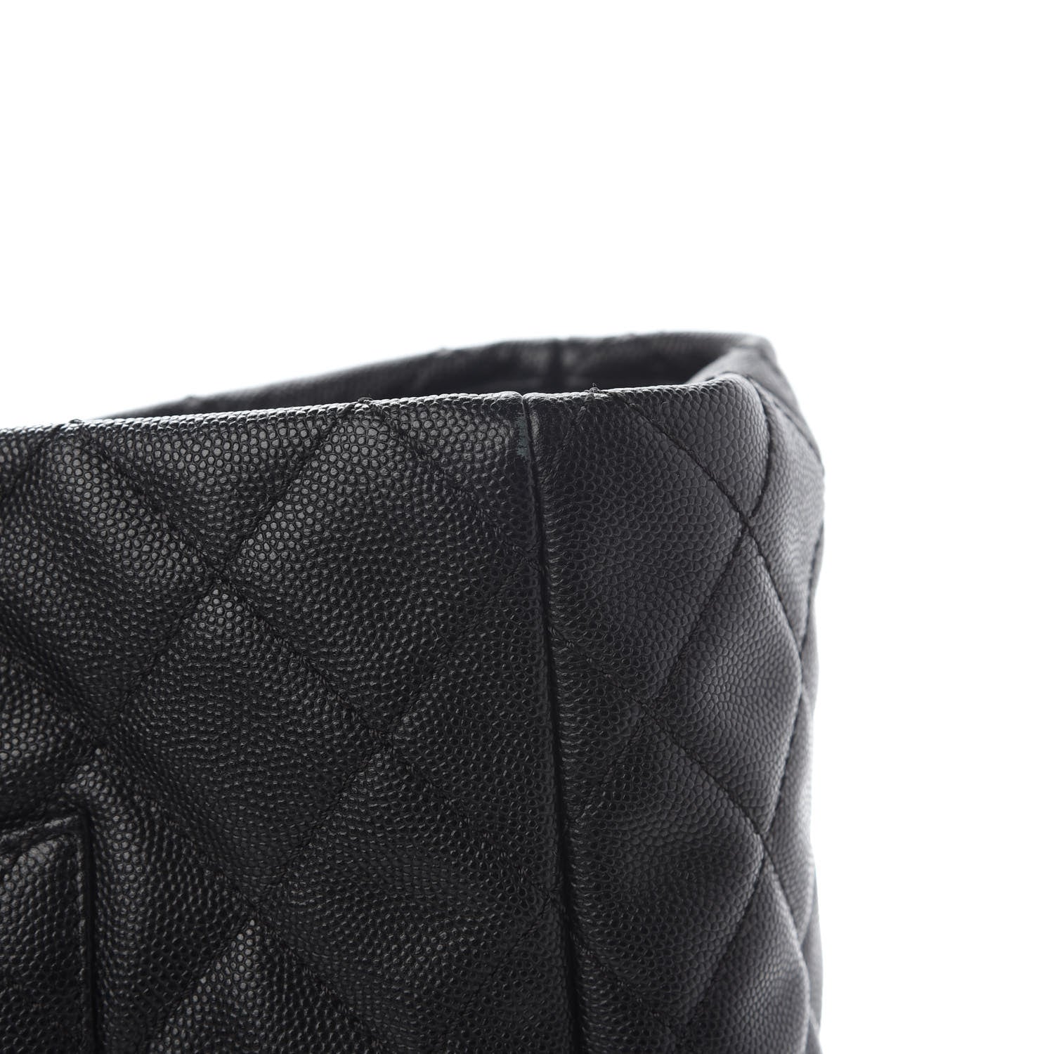 Chanel Caviar Quilted Large Coco Handle Shopping Tote Black 11 of 11