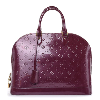 Louis Vuitton Vernis Alma GM Violet 1 of 11