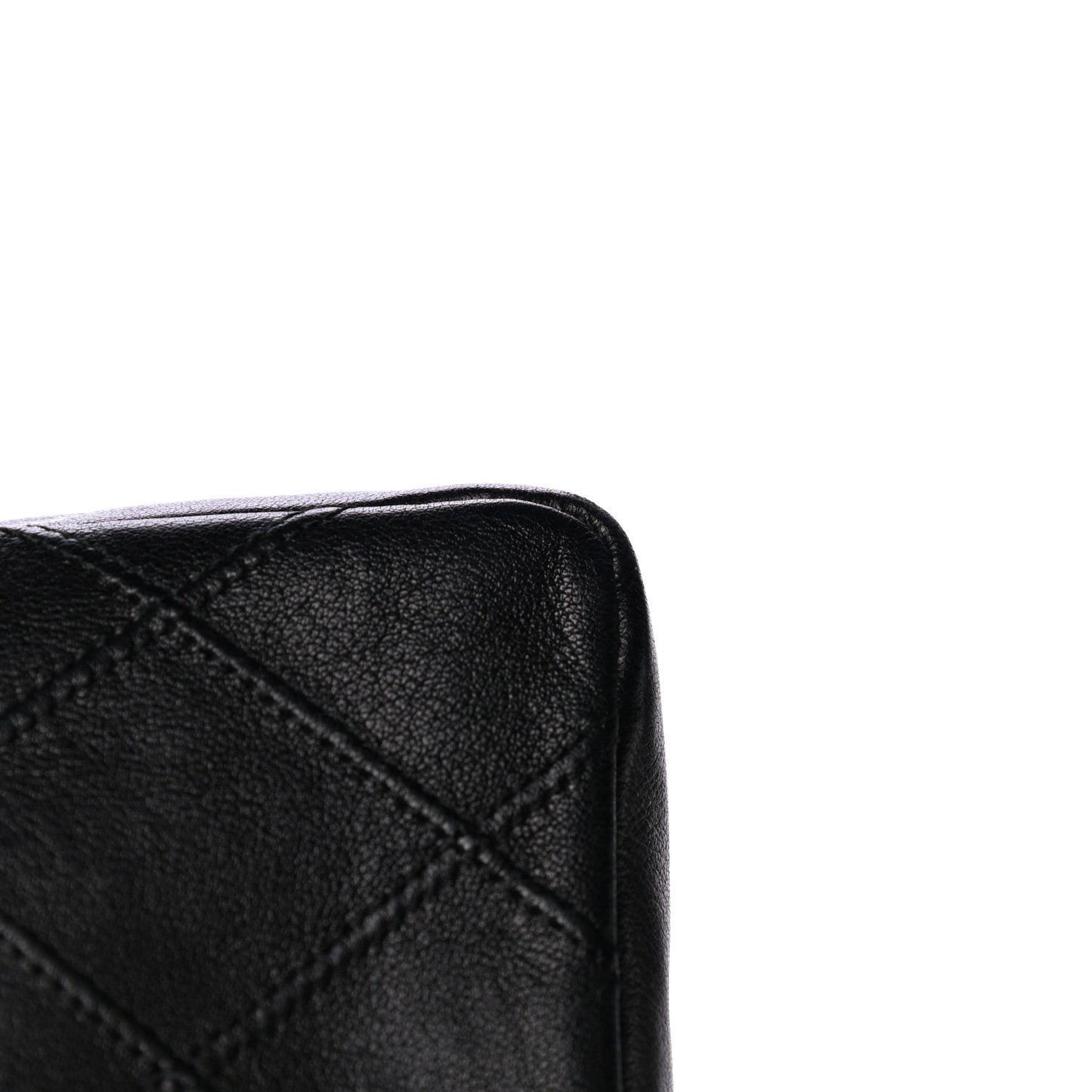 Chanel Lambskin Diamond Stitched Flap Waist Belt Bag 75 30 Black 13 of 18