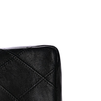 Chanel Lambskin Diamond Stitched Flap Waist Belt Bag 75 30 Black 13 of 18