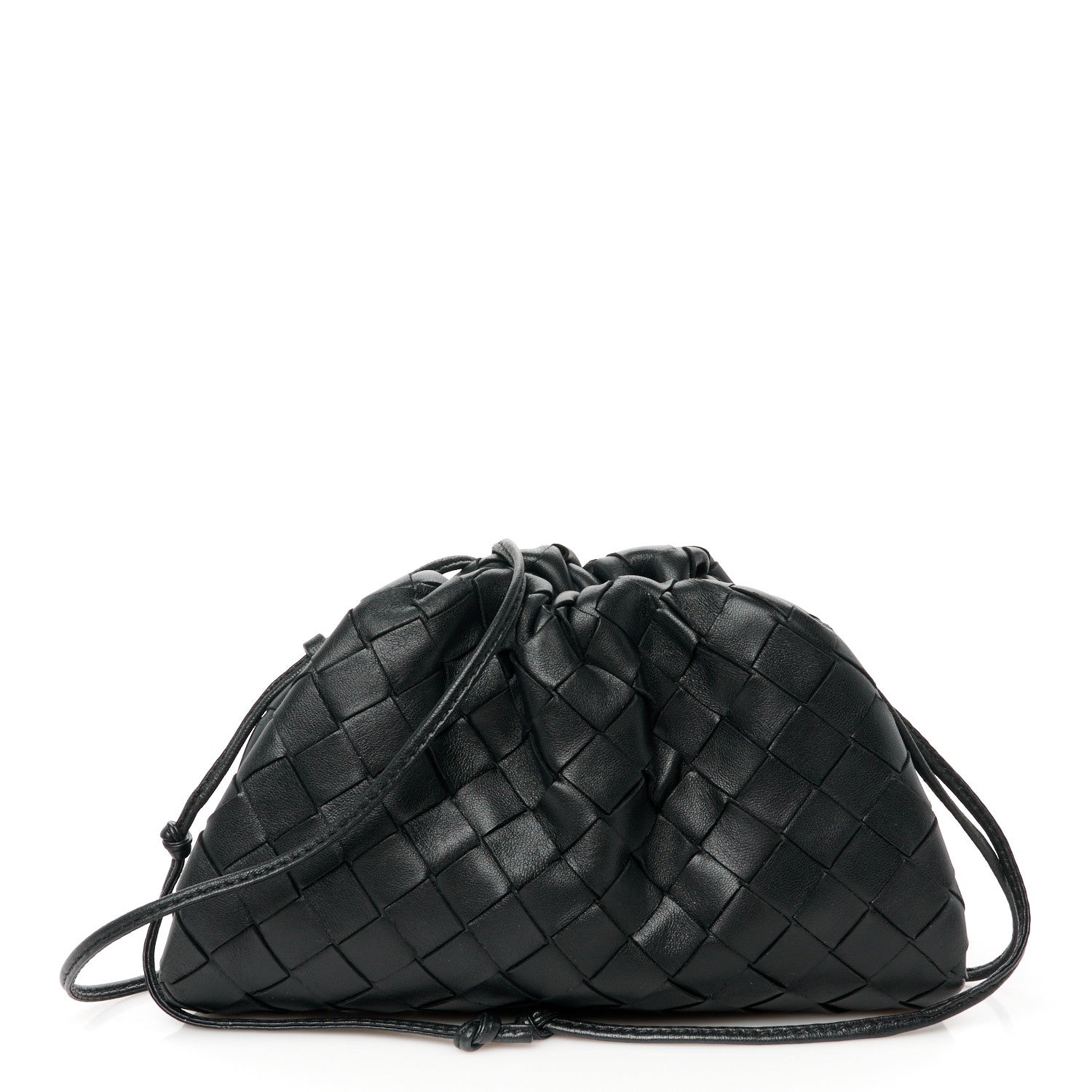 Bottega Veneta Nappa Intrecciato The Mini Pouch Black 1 of 11