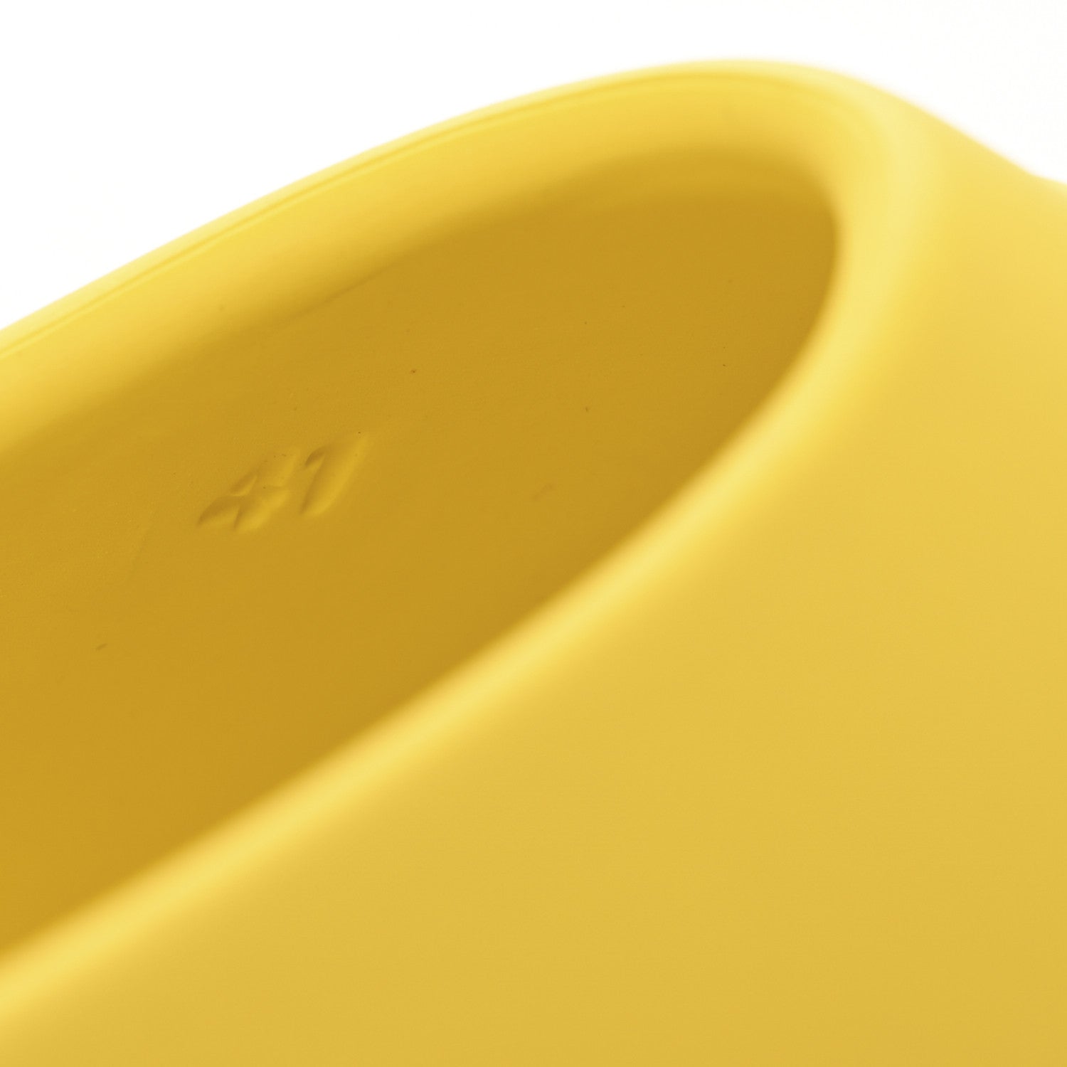 Prada Soft Mellow Rubber Triangle Logo Embossed Mens Mules 41 Sole 8 of 10