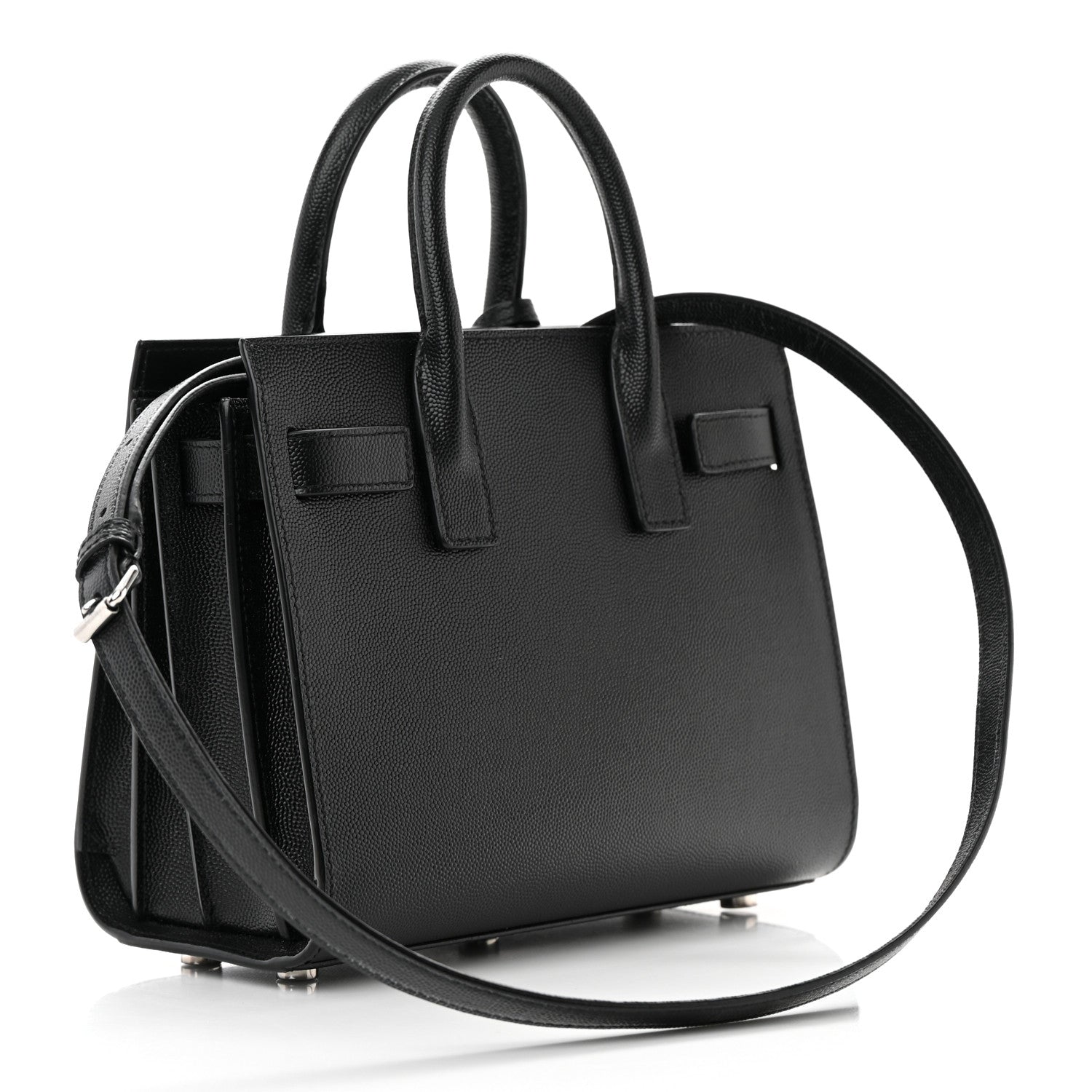 Saint Laurent Grain De Poudre Nano Sac De Jour Black 3 of 14