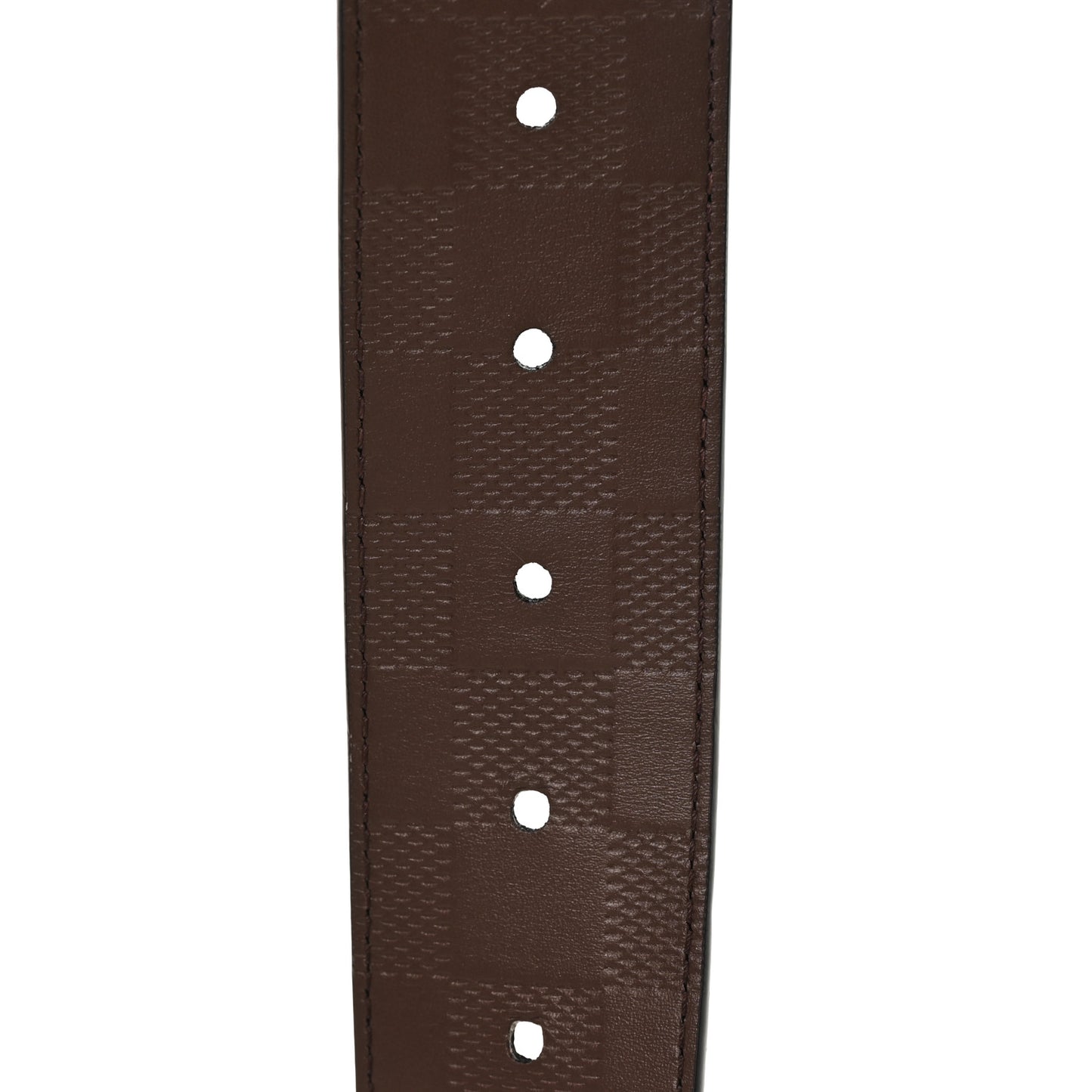 Damier Infini 40mm Reversible Belt 110 44 Black Brown