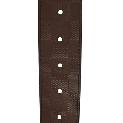 Louis Vuitton Damier Infini 40mm Reversible Belt 110 44 Black Brown 4 of 6
