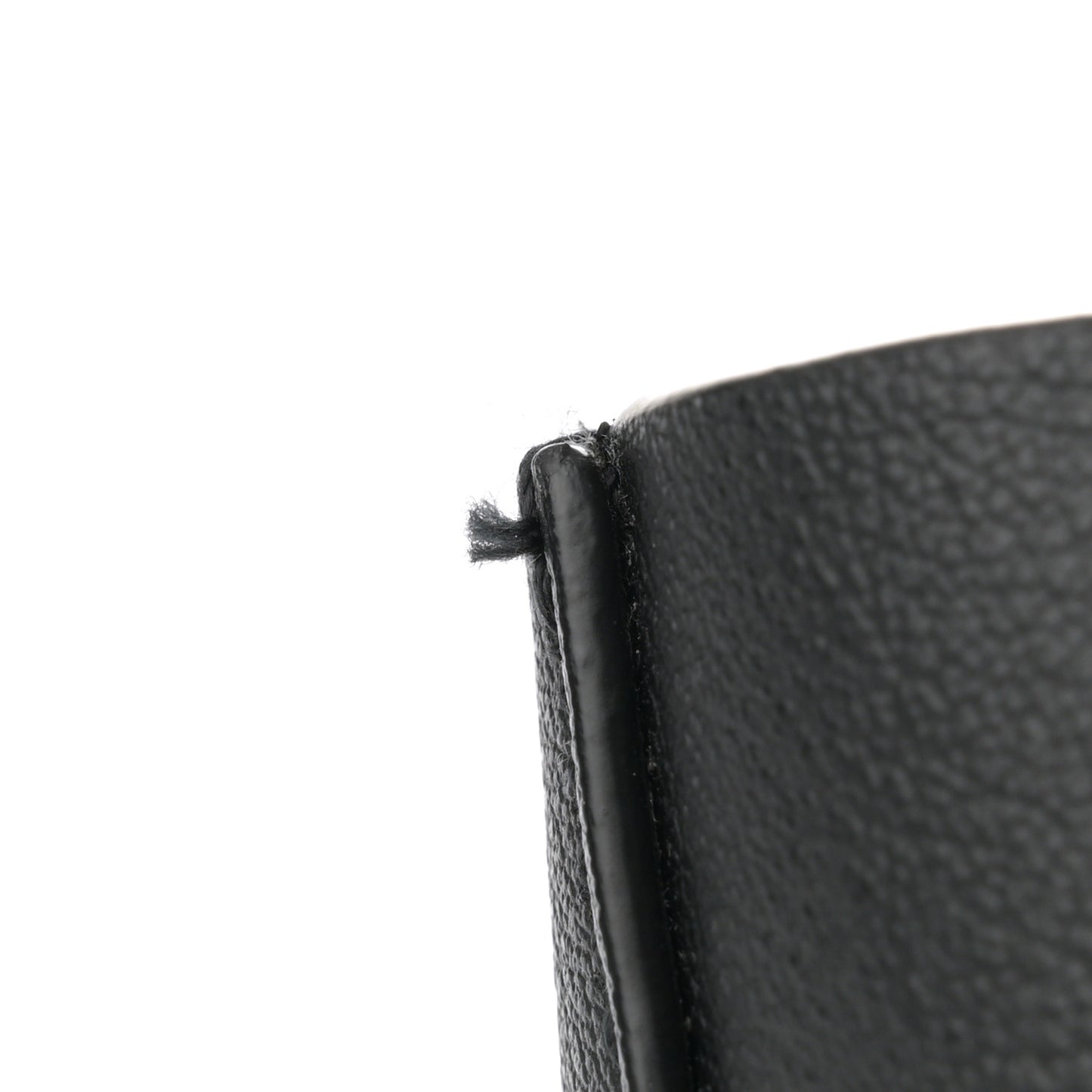 Calfskin Bold Shopping Tote Black