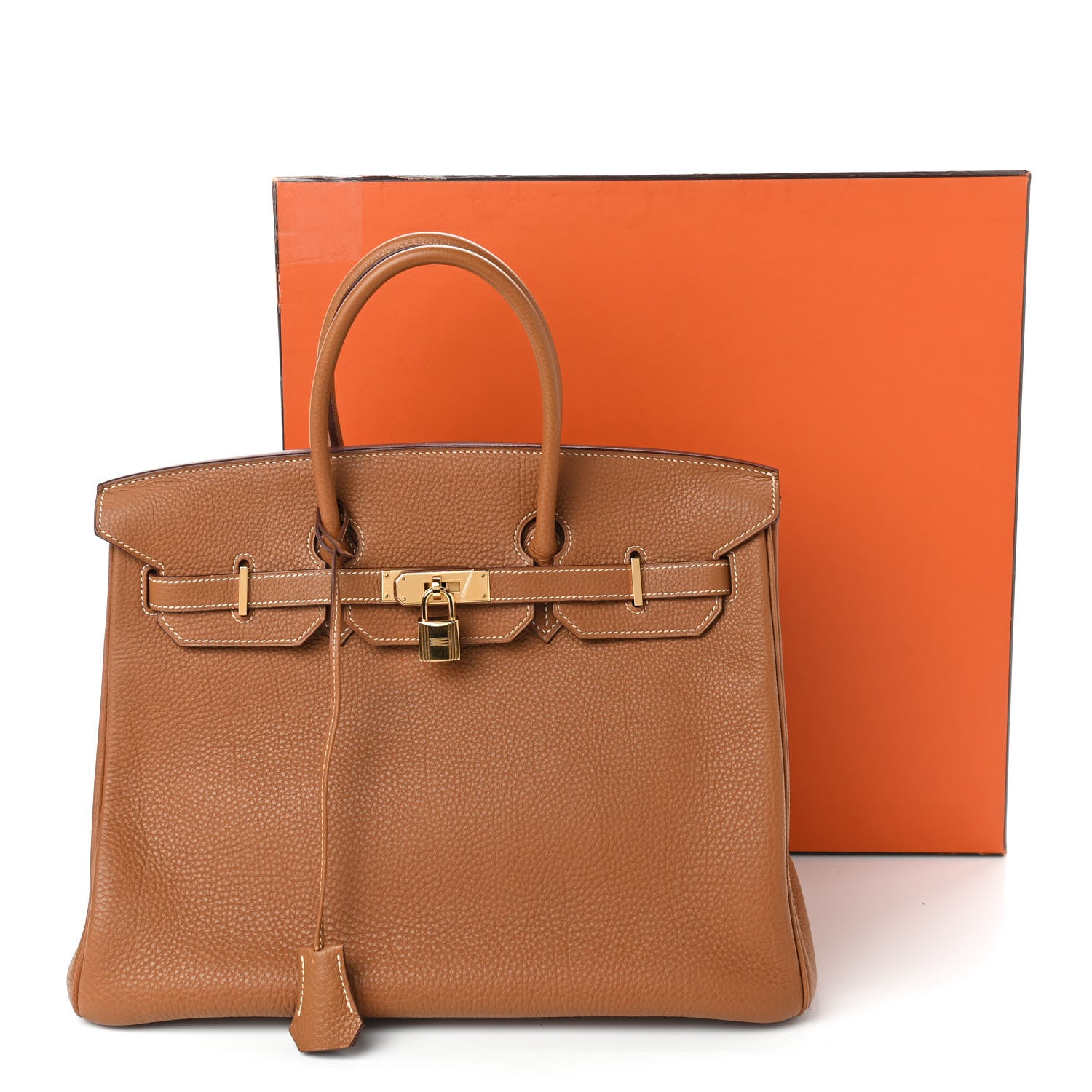 Hermes Togo Birkin 35 Gold 37 of 37
