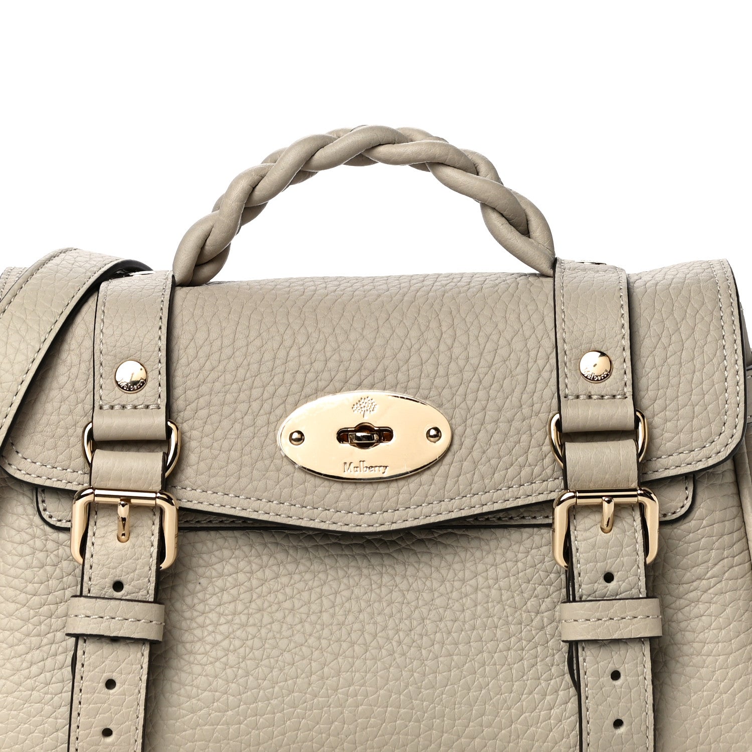 Mulberry Heavy Grain Mini Alexa Chalk 7 of 9