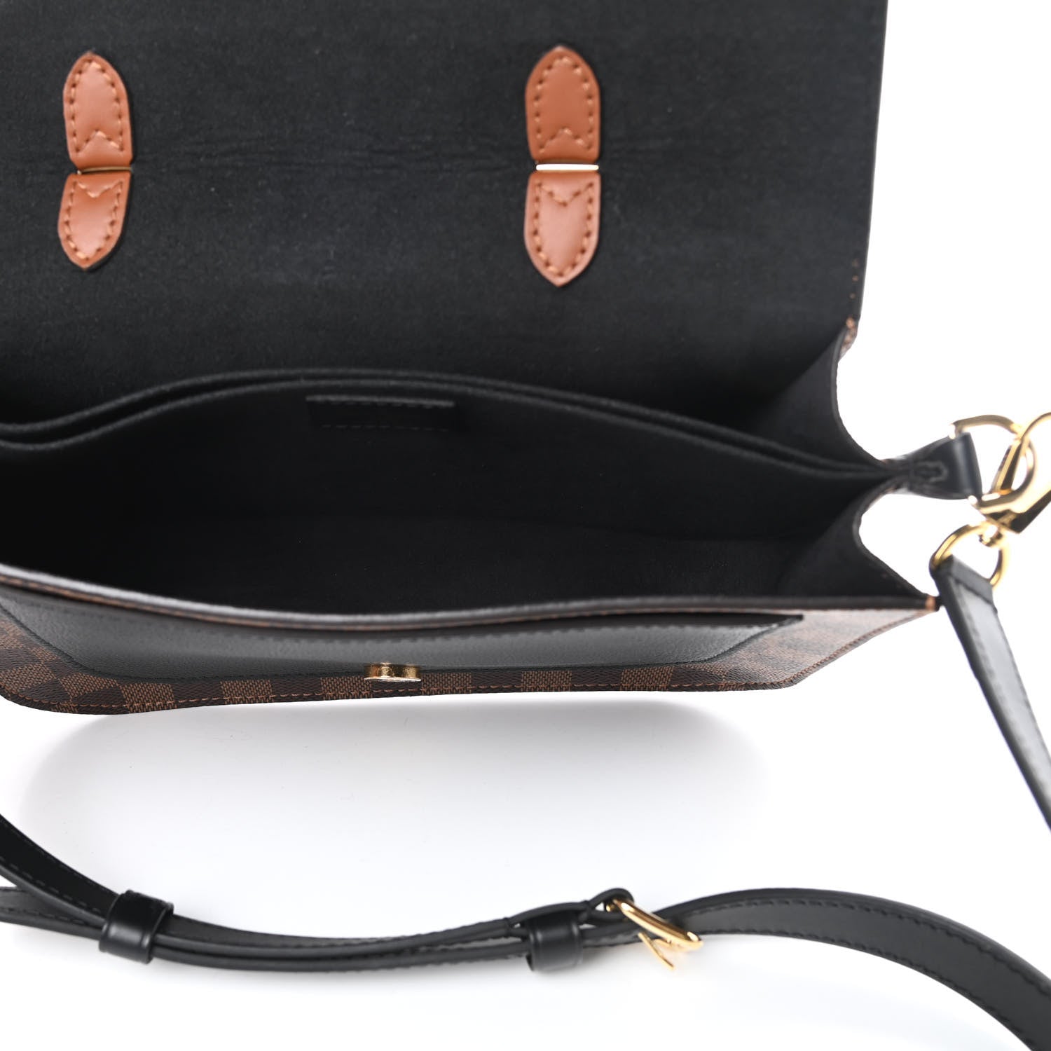 Louis Vuitton Damier Ebene Beaumarchais Black 5 of 13