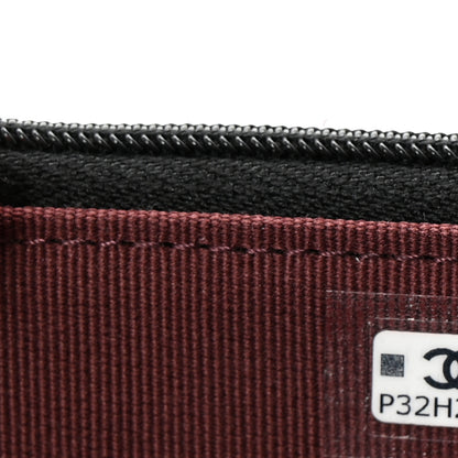 Chanel Caviar Quilted Flap Card Holder Wallet Black 8 of 9