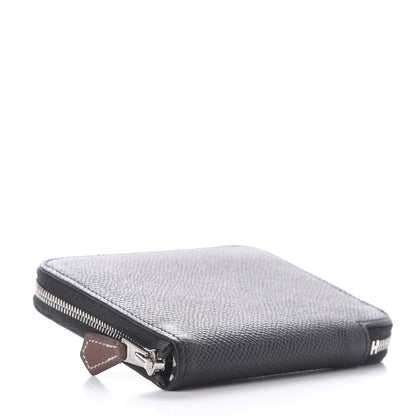 Hermes Epsom Silk'in Compact Wallet Black 4 of 6