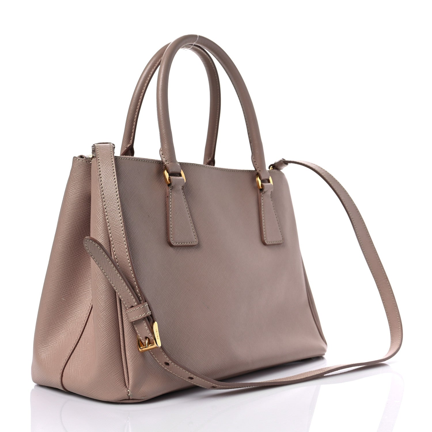 Prada Saffiano Medium Galleria Double Zip Tote Cammeo 3 of 8