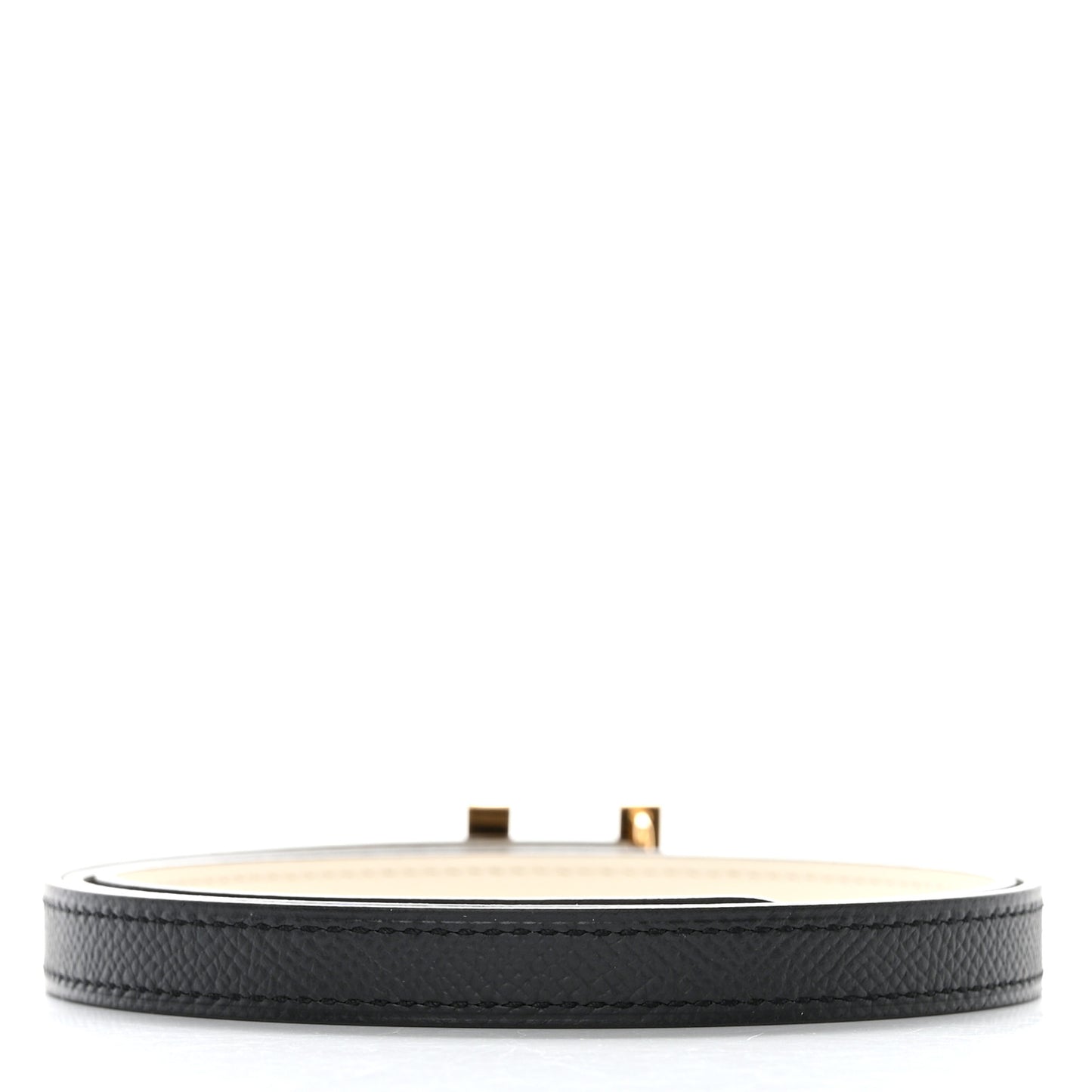 Epsom Swift 13mm H Medor Belt 65 Craie Black