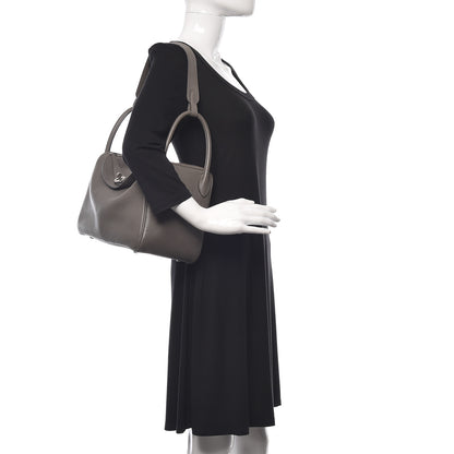 Hermes Taurillon Clemence Lindy 30 Etain 2 of 11
