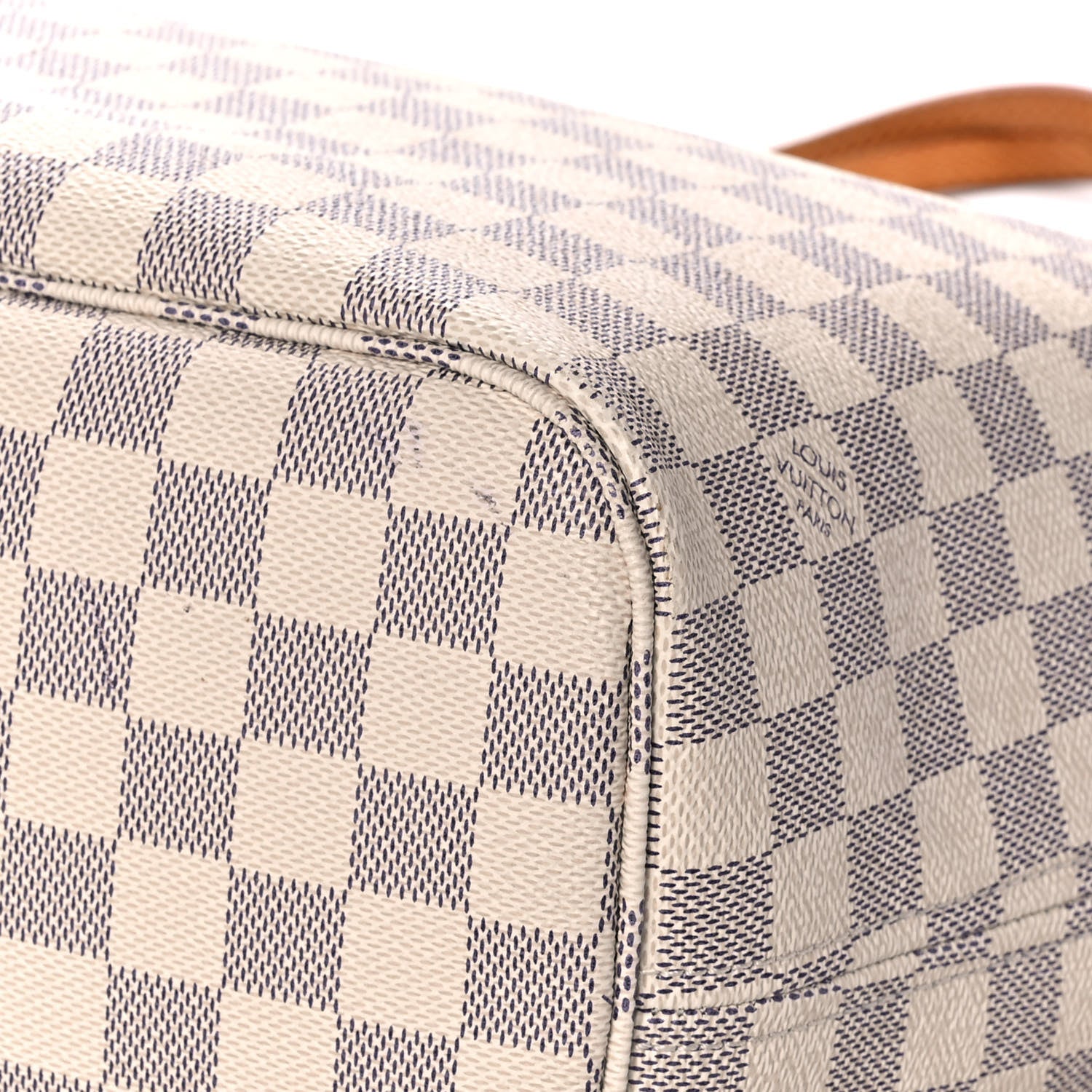 Louis Vuitton Damier Azur Neo Neverfull MM Rose Ballerine 6 of 17
