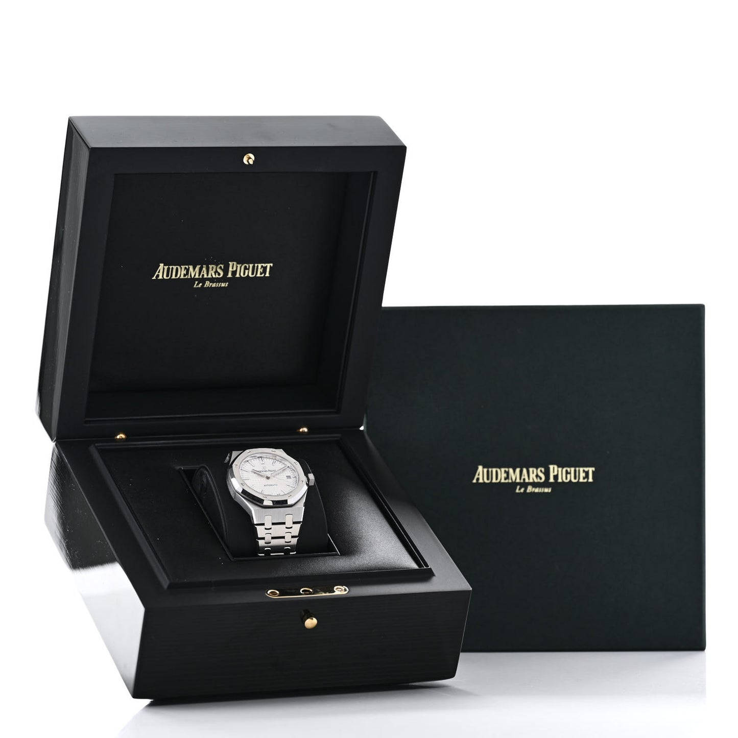 Stainless Steel 37mm Royal Oak Offshore Automatic Watch Silver 15450ST.OO.1256ST.01