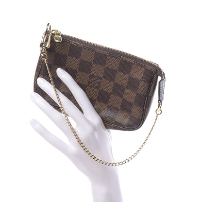 Louis Vuitton Damier Ebene Mini Pochette Accessories 2 of 8