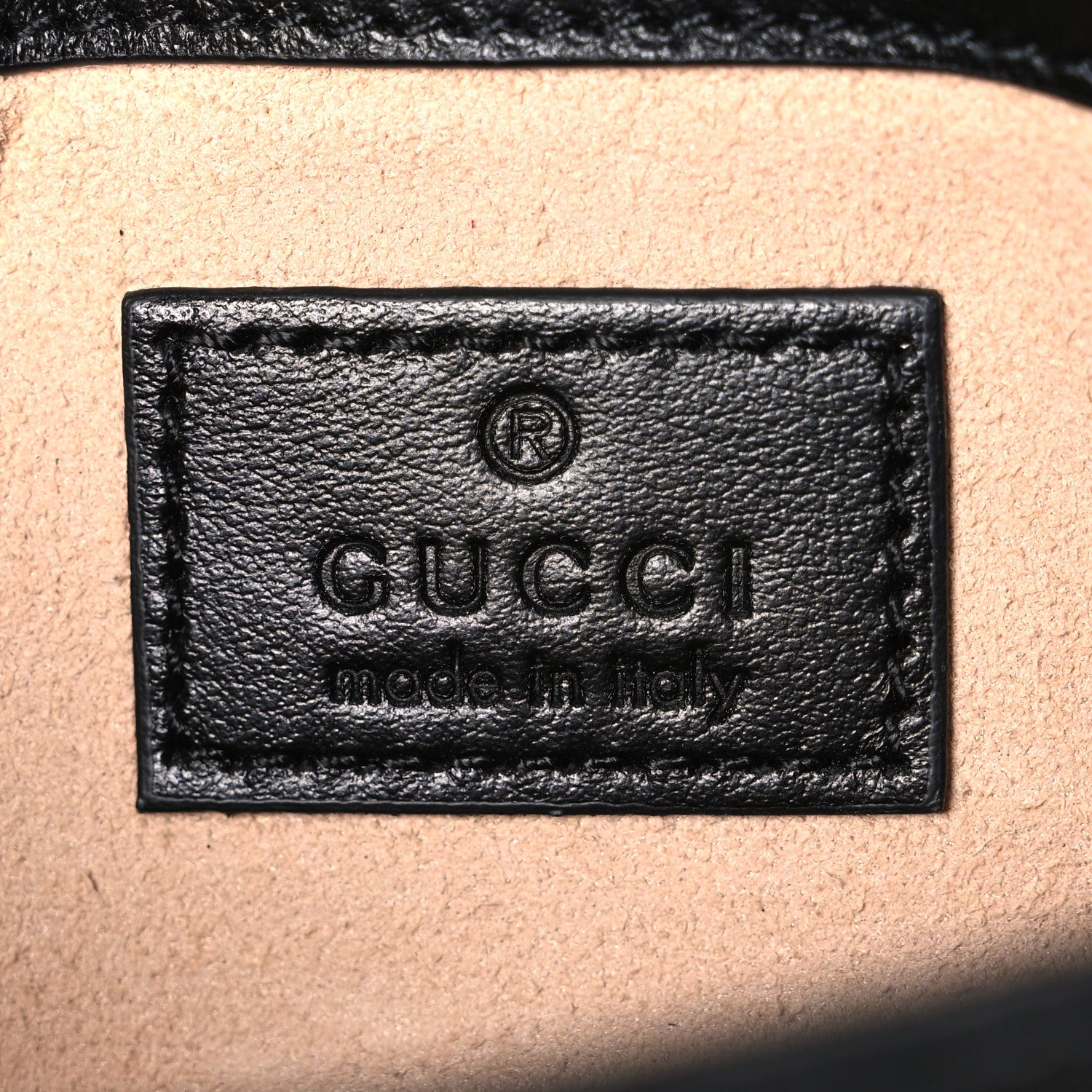 Gucci Calfskin Matelasse Monochrome GG Marmont Chain Belt Bag Black 6 of 10