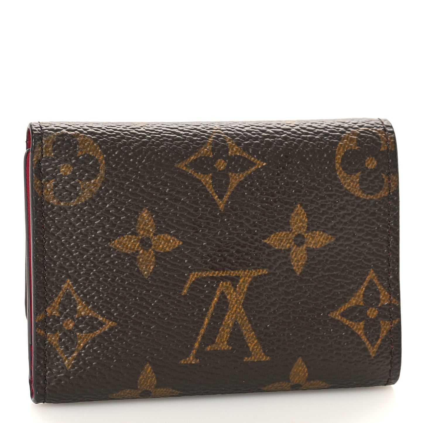 Monogram Micro Wallet Fuchsia