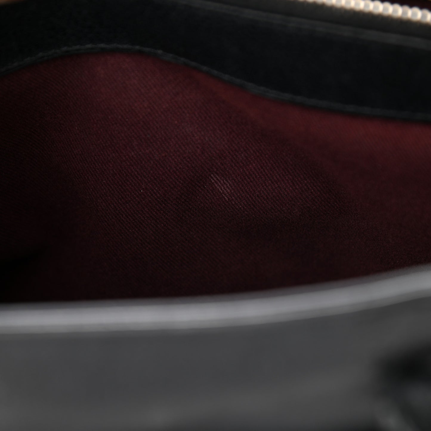 Grained Calfskin Small Neo Executive Shopper Tote Black